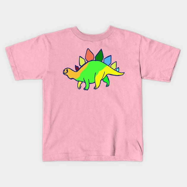 kids dinasour Kids T-Shirt by Serrysstore